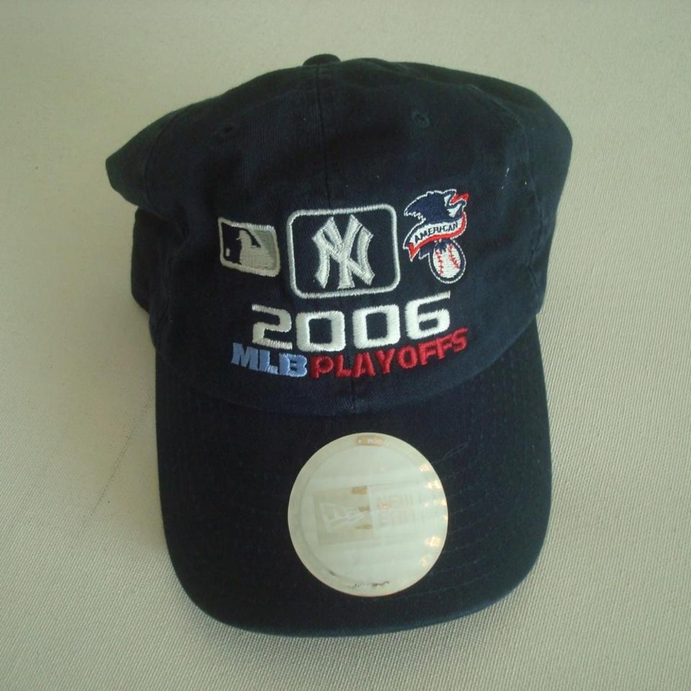 YANKEEES 2006 NEW ERA‎ HAT CAP VINTAGE OOS Y2K R2